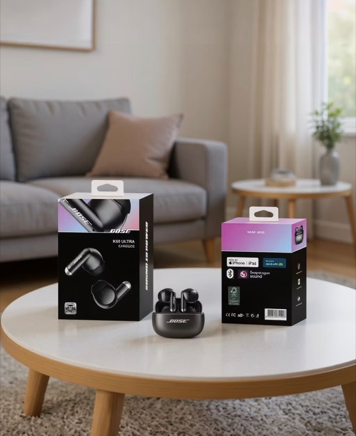 🎧 Bose K50 Ultra Earbuds – Puissance sonore & élégance premium