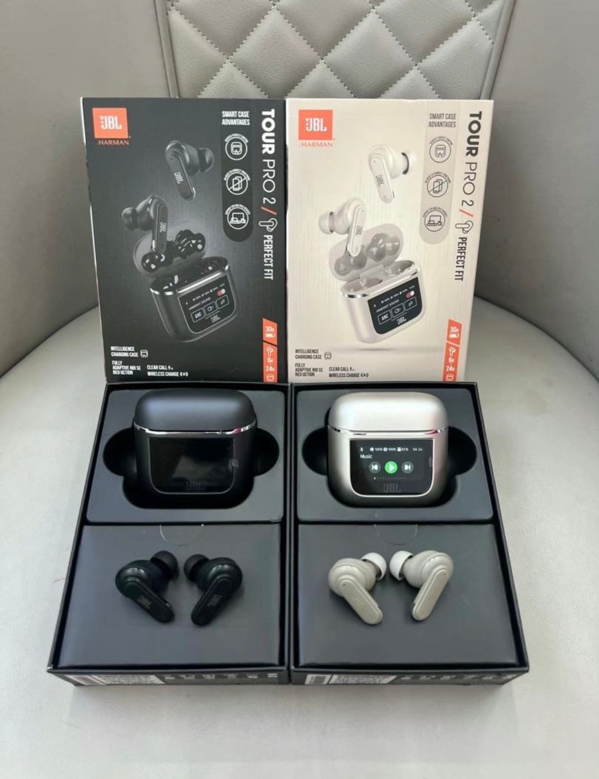 🎧 JBL Tour Pro 2 – L’innovation audio au bout des doigts 🎧