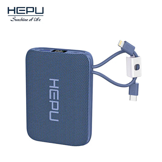 🔋 Power Bank HEPU 20 000 mAh – L’Énergie Toujours à Portée de Main !