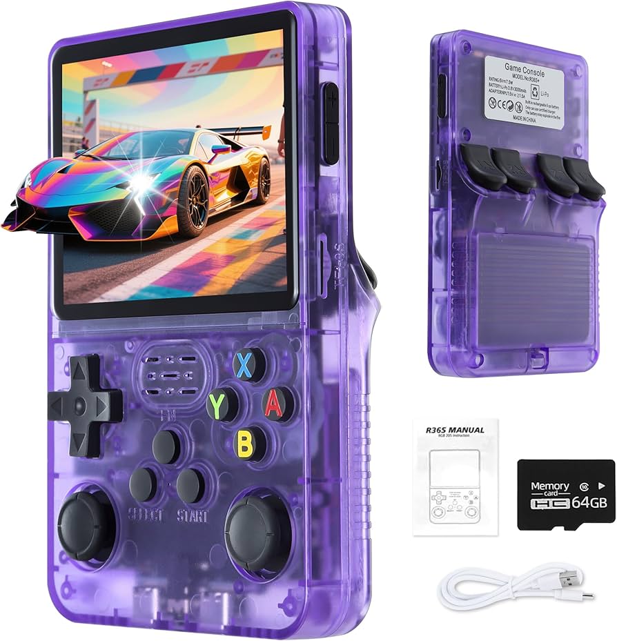 🎮 Console de Jeu Portable R36S – Le Rétro Gaming Réinventé !