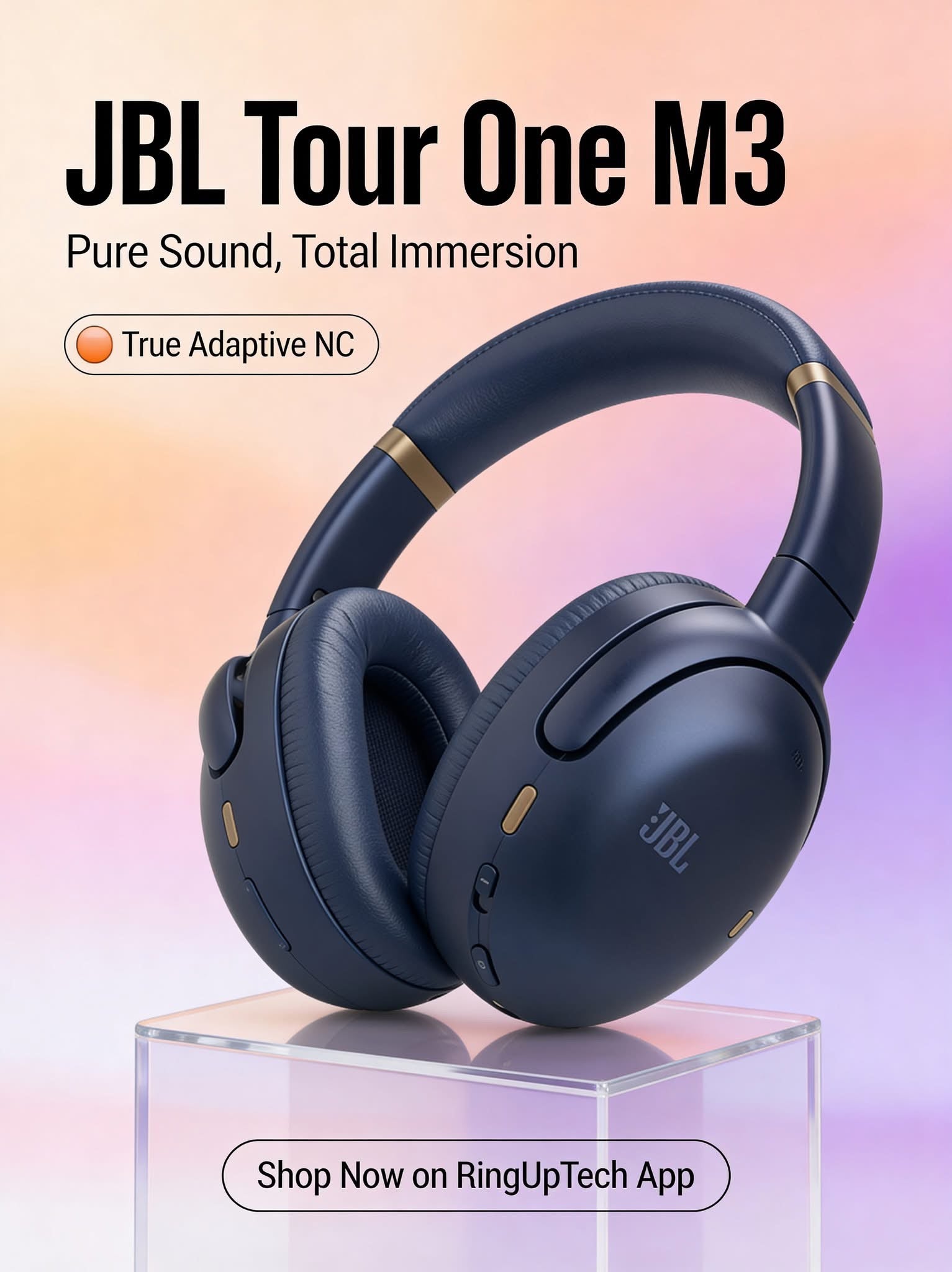 🎧 Découvrez une nouvelle dimension sonore avec le JBL Tour One M3 signé JBL !