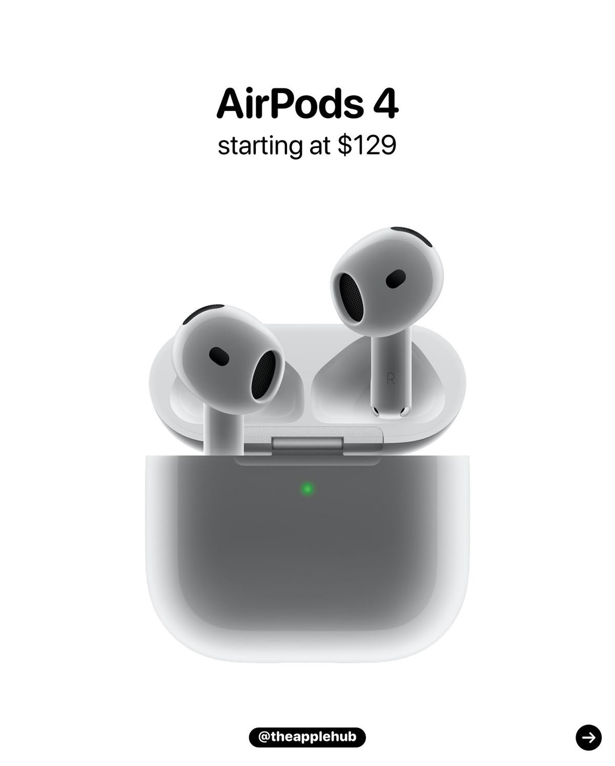 🎧 AirPods 4 ANC – Le son intelligent, sans compromis