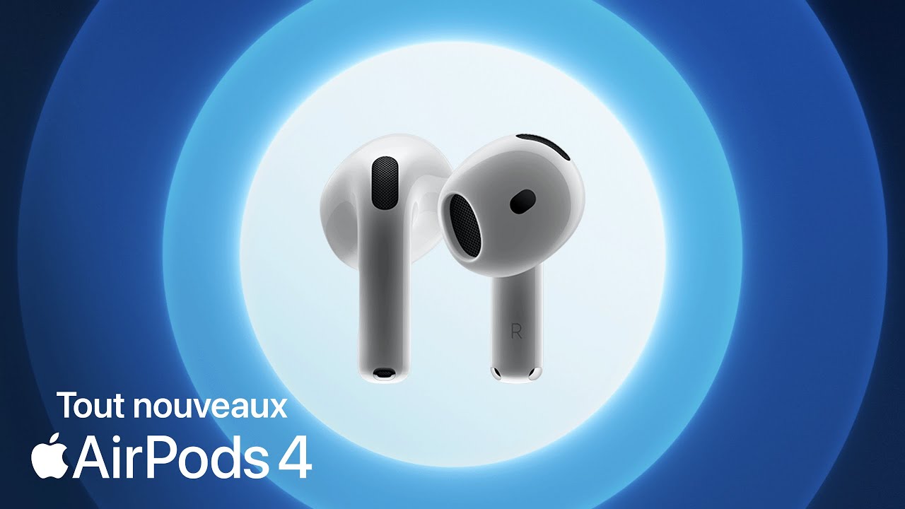 🎧 AirPods 4 ANC – Le son intelligent, sans compromis