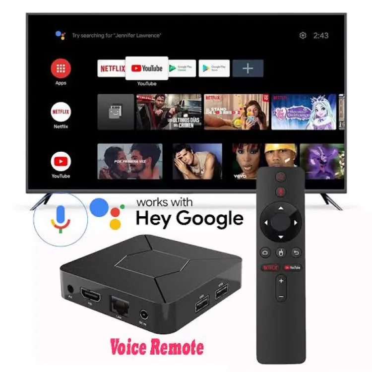 📺 Mortal Android TV Box 4K – Transformez votre téléviseur en Smart TV ultra performante