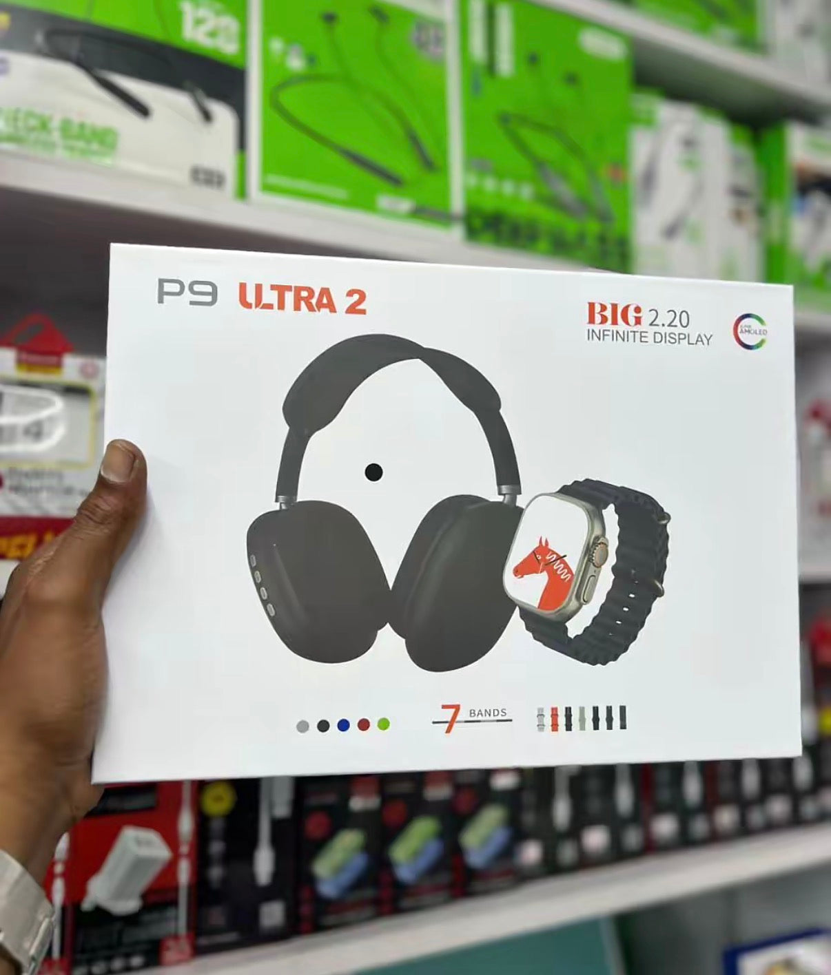 🎧⌚ Pack P9 Ultra 2 – Style, performance et technologie réunis 🔥